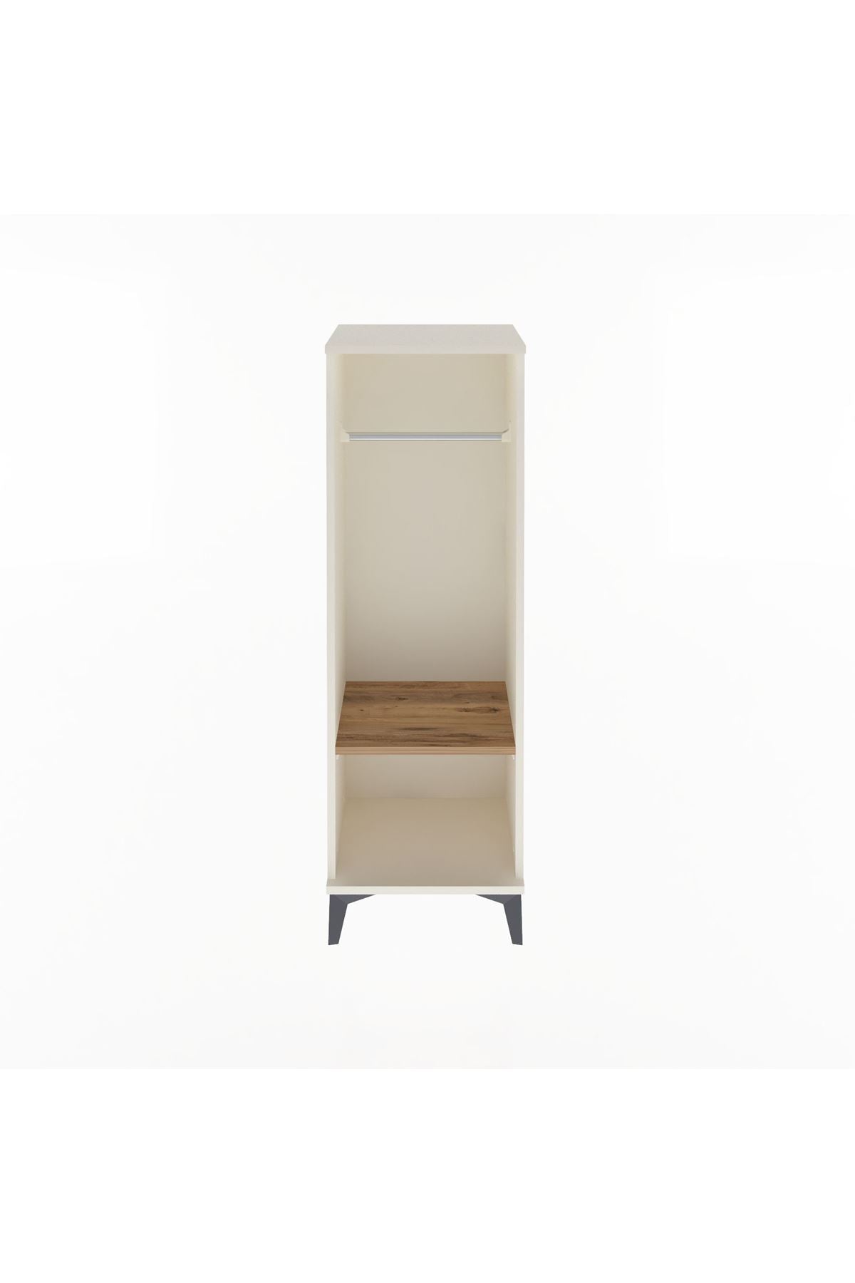 Arges Dolap Tek Raflı Tek Askılı 44x30x134 - S16M090V3A