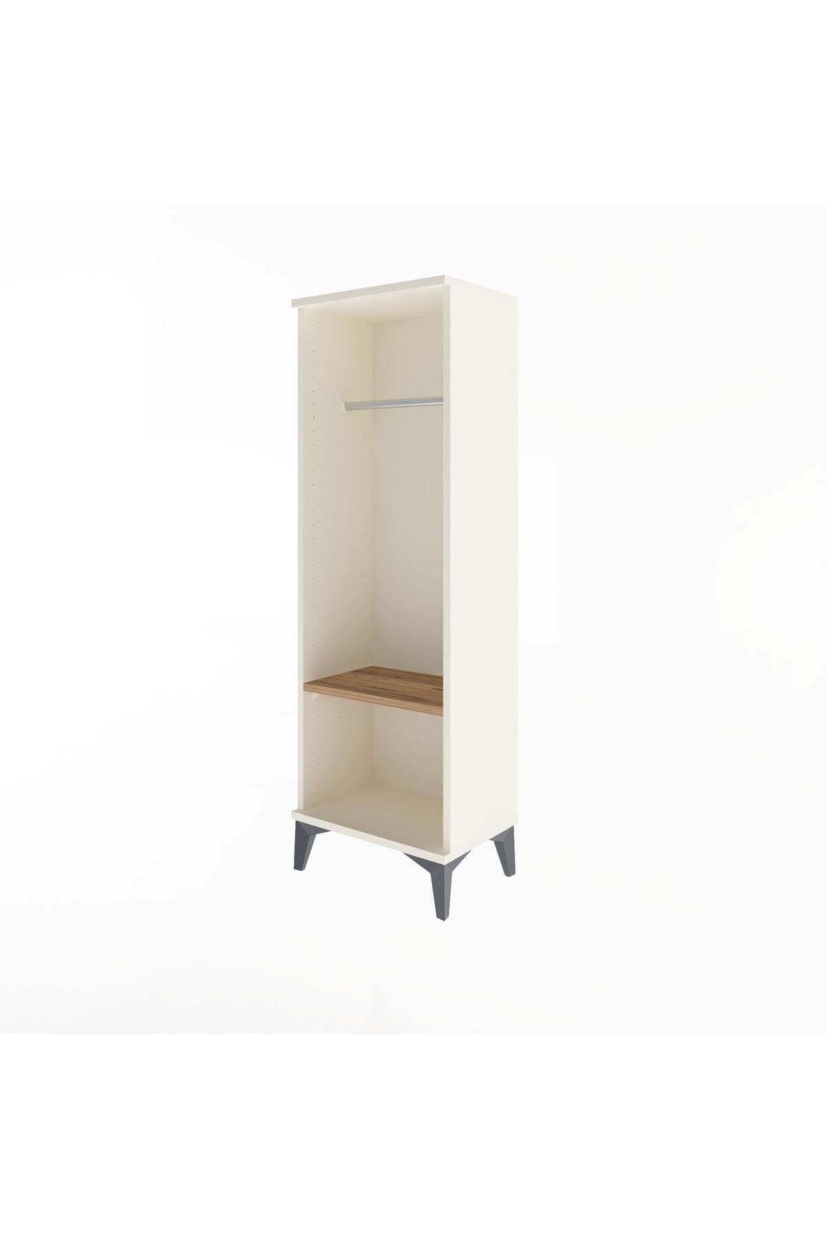 Arges Dolap Tek Raflı Tek Askılı 44x30x134 - S16M090V3A