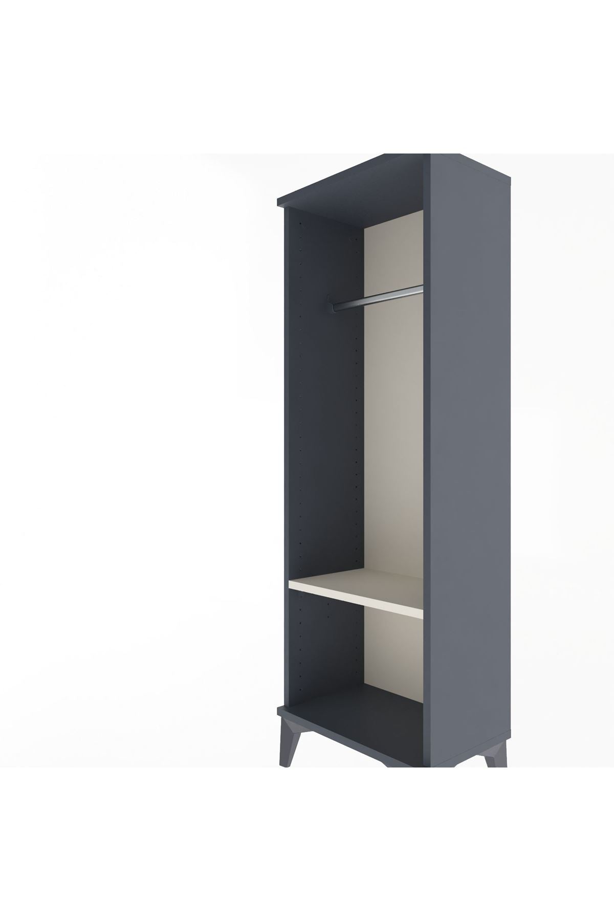 Arges Dolap Tek Raflı Tek Askılı 44x30x134 - S16M090V4A