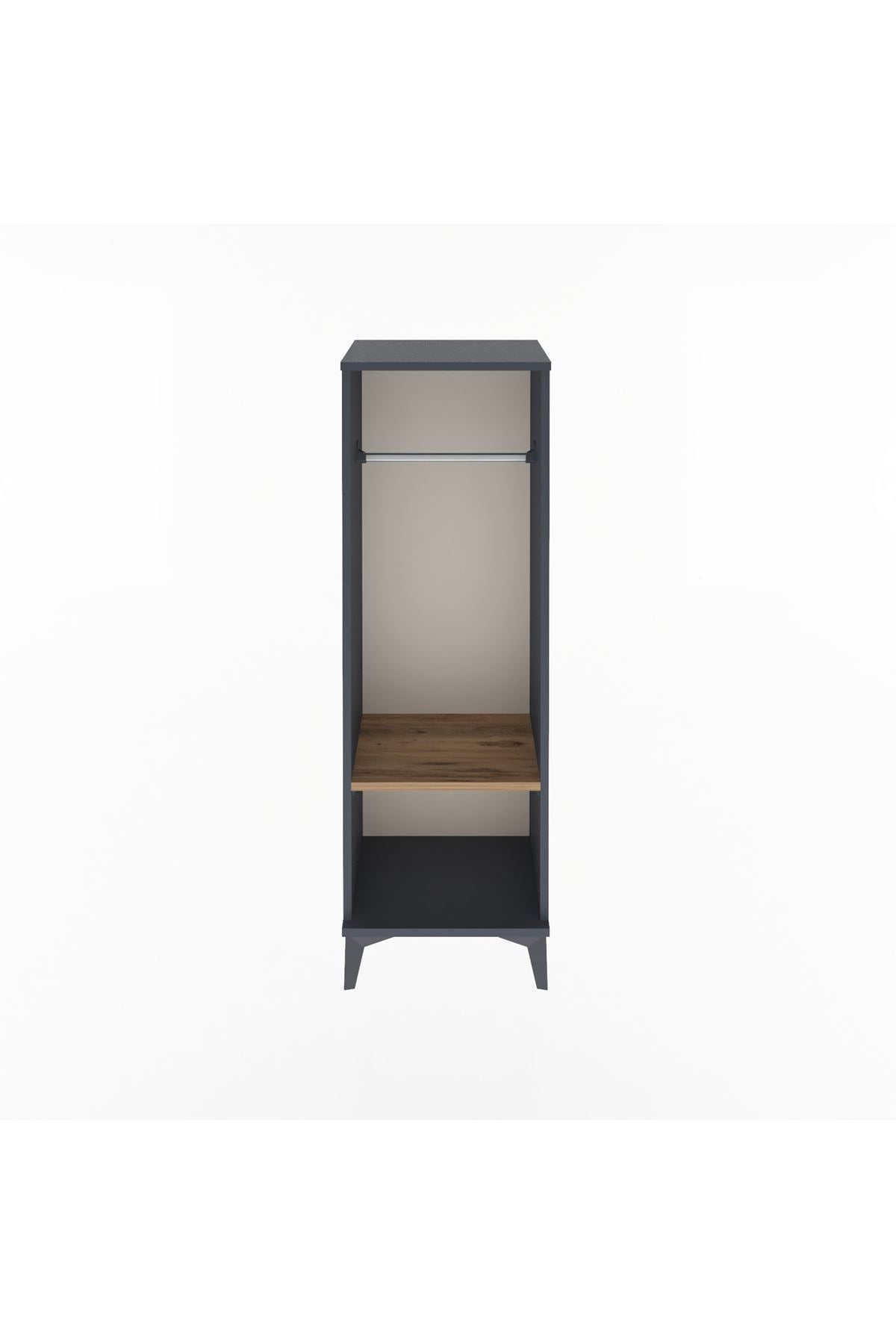 Arges Dolap Tek Raflı Tek Askılı 44x30x134 - S16M090V6A