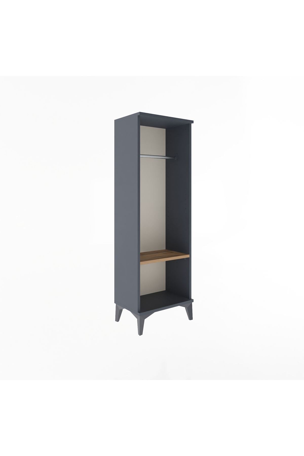 Arges Dolap Tek Raflı Tek Askılı 44x30x134 - S16M090V6A