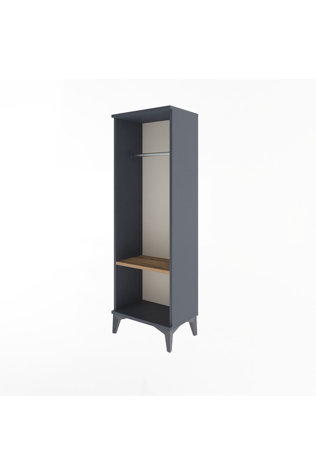 Arges Dolap Tek Raflı Tek Askılı 44x30x134 - S16M090V6A