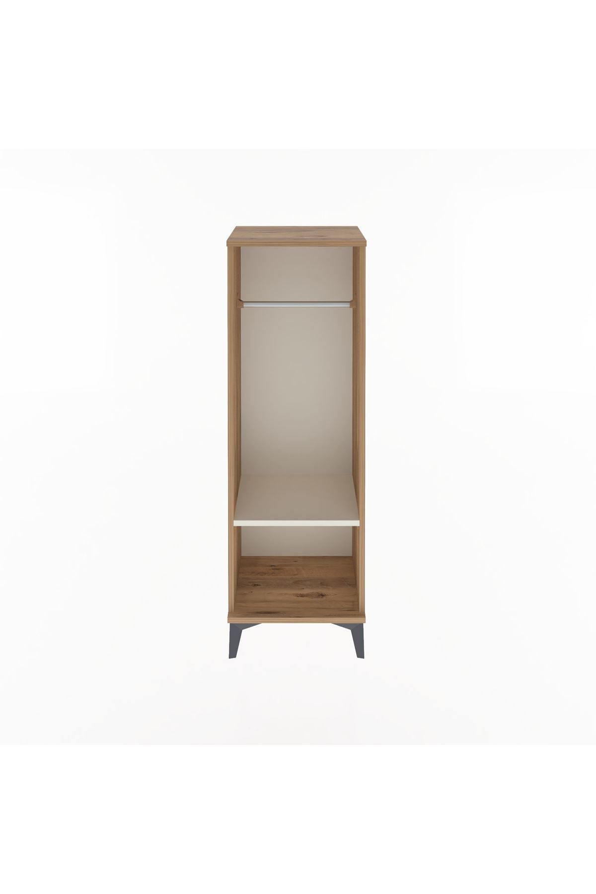 Arges Dolap Tek Raflı Tek Askılı 44x30x134 - S16M090V7A