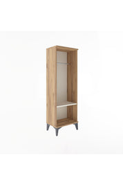 Arges Dolap Tek Raflı Tek Askılı 44x30x134 - S16M090V7A