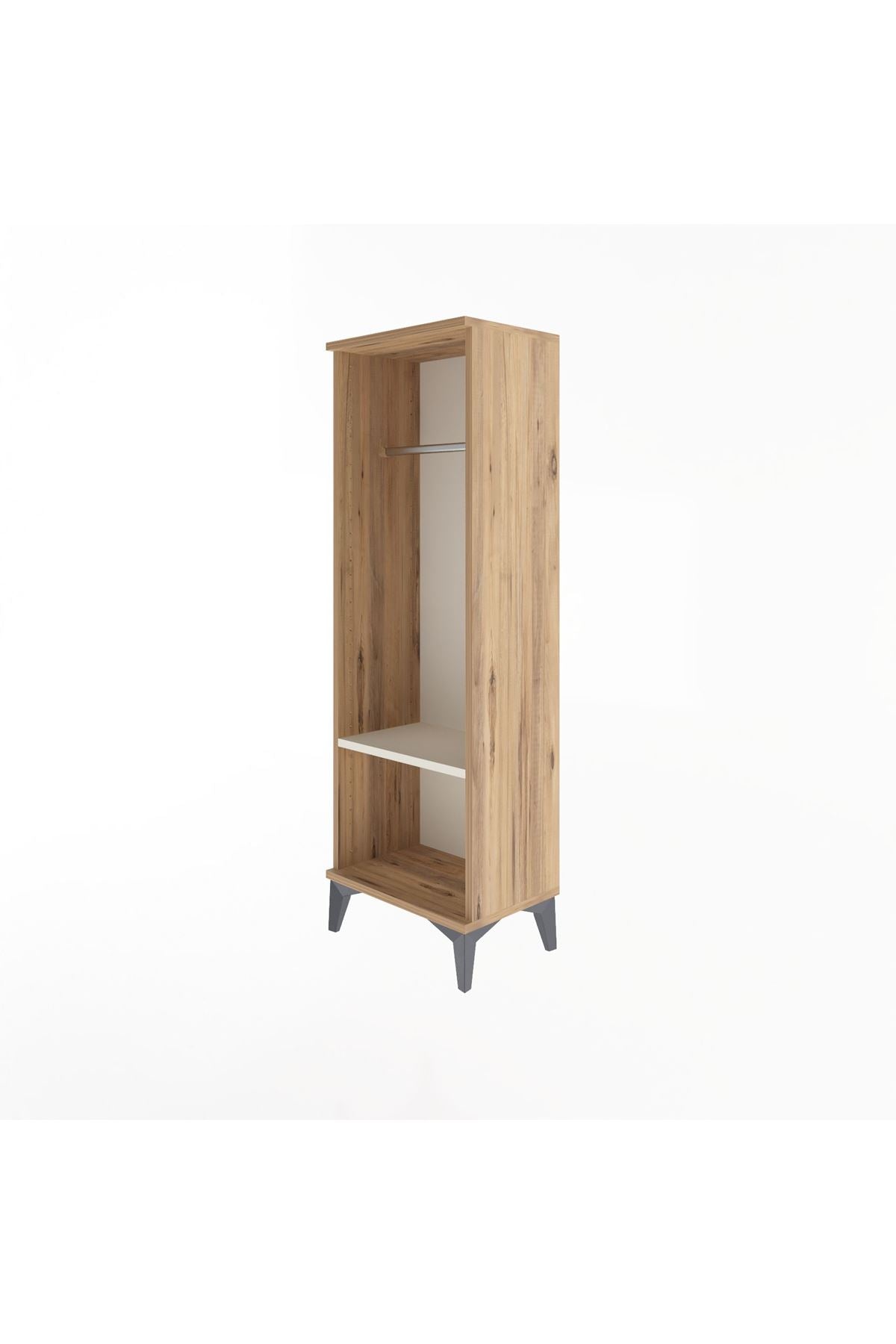 Arges Dolap Tek Raflı Tek Askılı 44x30x134 - S16M090V7A