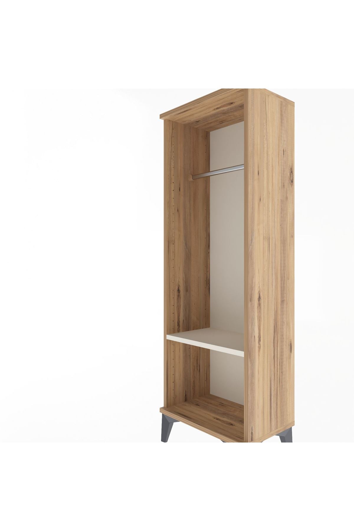 Arges Dolap Tek Raflı Tek Askılı 44x30x134 - S16M090V7A