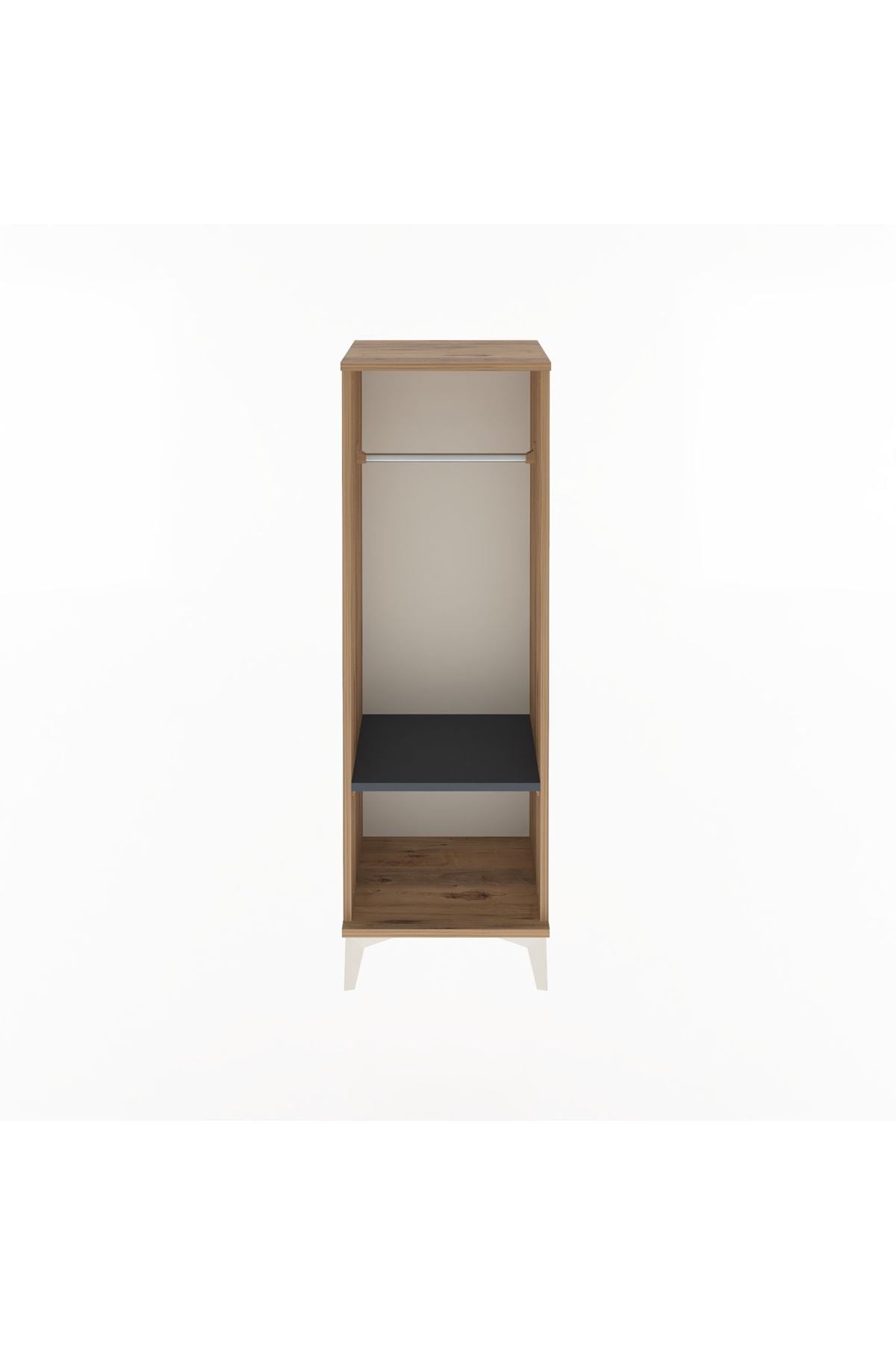 Arges Dolap Tek Raflı Tek Askılı 44x30x134 - S16M090V8A