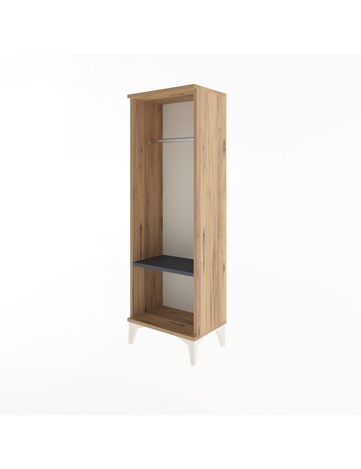 Arges Dolap Tek Raflı Tek Askılı 44x30x134 - S16M090V8A
