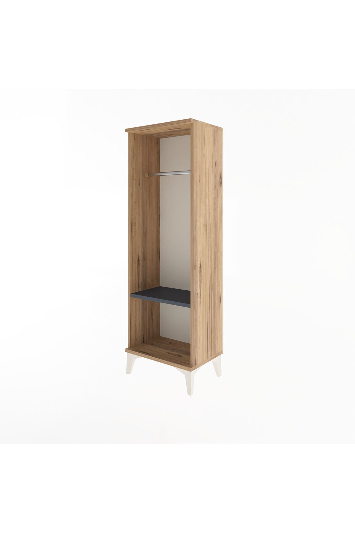 Arges Dolap Tek Raflı Tek Askılı 44x30x134 - S16M090V8A