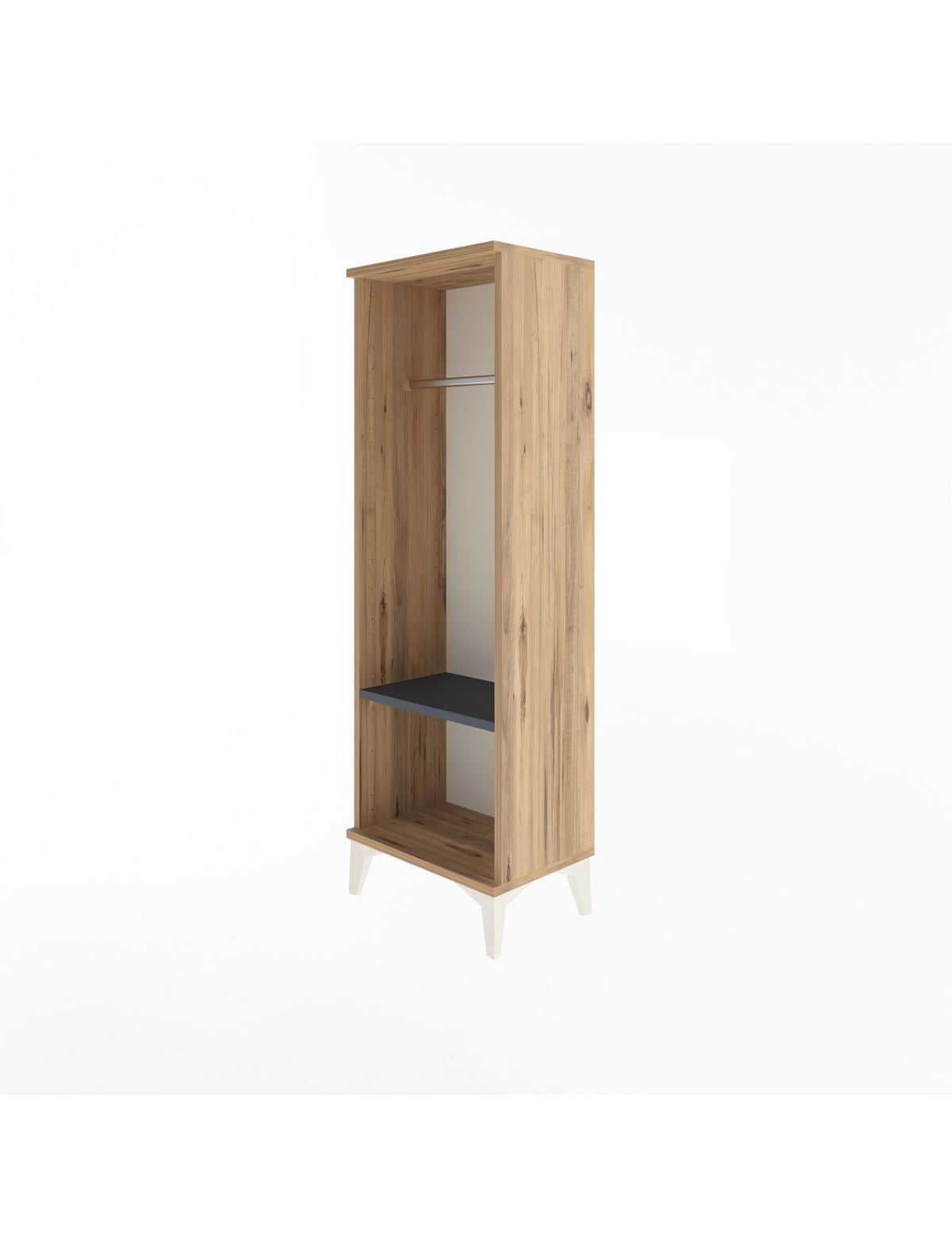 Arges Dolap Tek Raflı Tek Askılı 44x30x134 - S16M090V8A