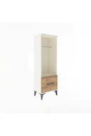 Arges Dolap Tek Raflı Tek Çekmeceli Tek Askılı 44x30x134 - S16M091V3A