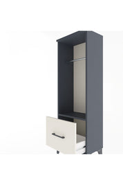 Arges Dolap Tek Raflı Tek Çekmeceli Tek Askılı 44x30x134 - S16M091V4A