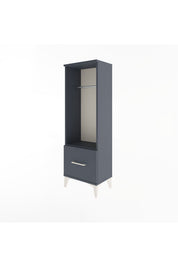 Arges Dolap Tek Raflı Tek Çekmeceli Tek Askılı 44x30x134 - S16M091V5A