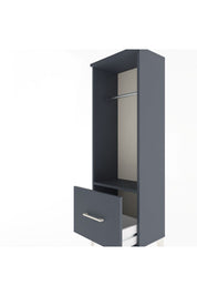 Arges Dolap Tek Raflı Tek Çekmeceli Tek Askılı 44x30x134 - S16M091V5A