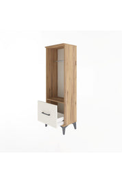 Arges Dolap Tek Raflı Tek Çekmeceli Tek Askılı 44x30x134 - S16M091V7A