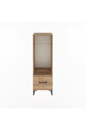 Arges Dolap Tek Raflı Tek Çekmeceli Tek Askılı 44x30x134 - S16M091V9A