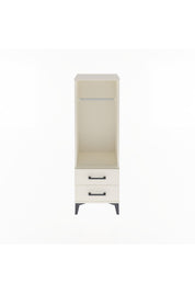 Arges Dolap Tek Raflı 2 Çekmeceli Tek Askılı 44x30x134 - S16M092V1A