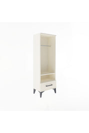 Arges Dolap 2 Raflı Tek Çekmeceli Tek Askılı 44x30x134 - S16M093V1A