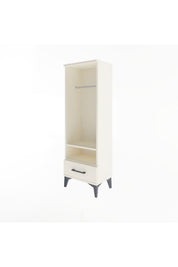 Arges Dolap 2 Raflı Tek Çekmeceli Tek Askılı 44x30x134 - S16M093V1A