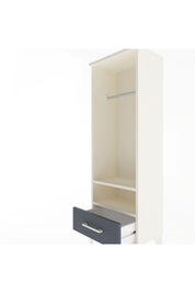 Arges Dolap 2 Raflı Tek Çekmeceli Tek Askılı 44x30x134 - S16M093V2A