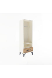 Arges Dolap 2 Raflı Tek Çekmeceli Tek Askılı 44x30x134 - S16M093V3A