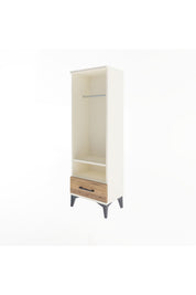 Arges Dolap 2 Raflı Tek Çekmeceli Tek Askılı 44x30x134 - S16M093V3A