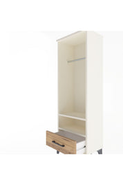 Arges Dolap 2 Raflı Tek Çekmeceli Tek Askılı 44x30x134 - S16M093V3A