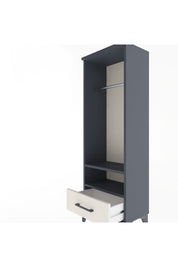 Arges Dolap 2 Raflı Tek Çekmeceli Tek Askılı 44x30x134 - S16M093V4A