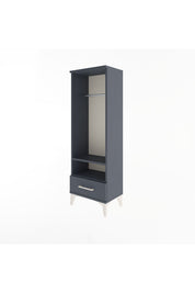 Arges Dolap 2 Raflı Tek Çekmeceli Tek Askılı 44x30x134 - S16M093V5A