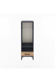 Arges Dolap 2 Raflı Tek Çekmeceli Tek Askılı 44x30x134 - S16M093V6A