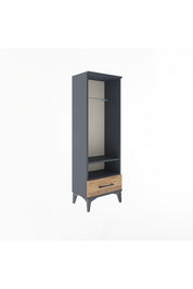 Arges Dolap 2 Raflı Tek Çekmeceli Tek Askılı 44x30x134 - S16M093V6A