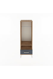 Arges Dolap 2 Raflı Tek Çekmeceli Tek Askılı 44x30x134 - S16M093V8A