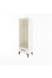 Arges Dolap Tek Raflı Tek Çekmeceli Tek Askılı 44x30x134 - S16M094V1A
