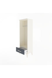 Arges Dolap Tek Raflı Tek Çekmeceli Tek Askılı 44x30x134 - S16M094V2A