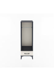 Arges Dolap Tek Raflı Tek Çekmeceli Tek Askılı 44x30x134 - S16M094V4A