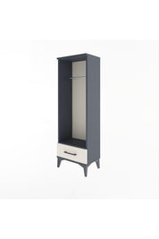 Arges Dolap Tek Raflı Tek Çekmeceli Tek Askılı 44x30x134 - S16M094V4A