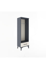 Arges Dolap Tek Raflı Tek Çekmeceli Tek Askılı 44x30x134 - S16M094V4A