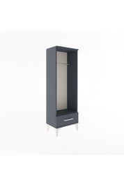 Arges Dolap Tek Raflı Tek Çekmeceli Tek Askılı 44x30x134 - S16M094V5A