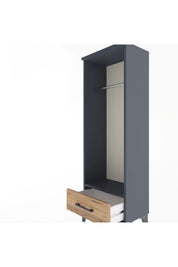 Arges Dolap Tek Raflı Tek Çekmeceli Tek Askılı 44x30x134 - S16M094V6A