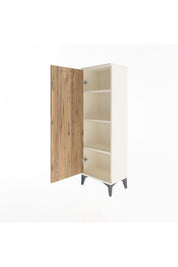 Arges Dolap 3 Raflı Tek Kapaklı 44x30x134 - S16M095V3A