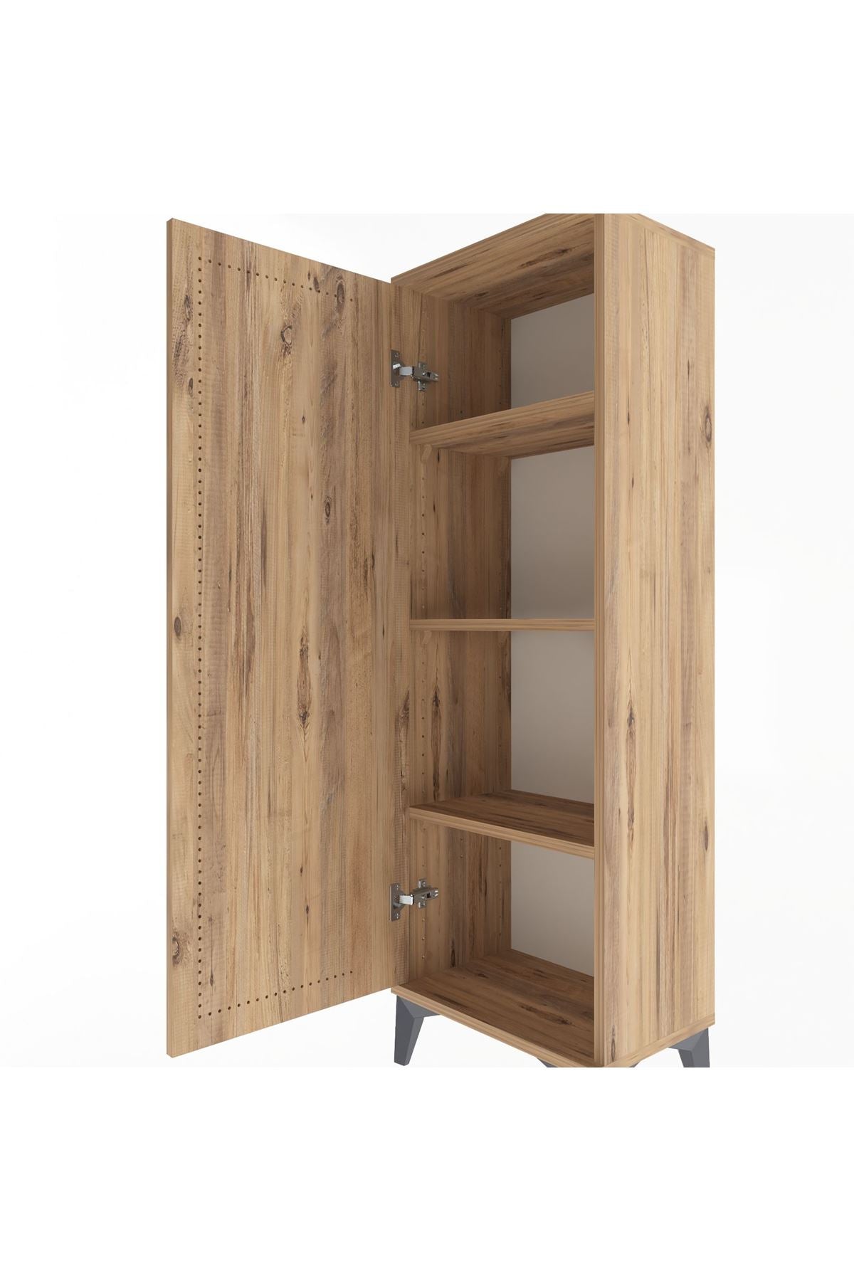 Arges Dolap 3 Raflı Tek Kapaklı 44x30x134 - S16M095V9A