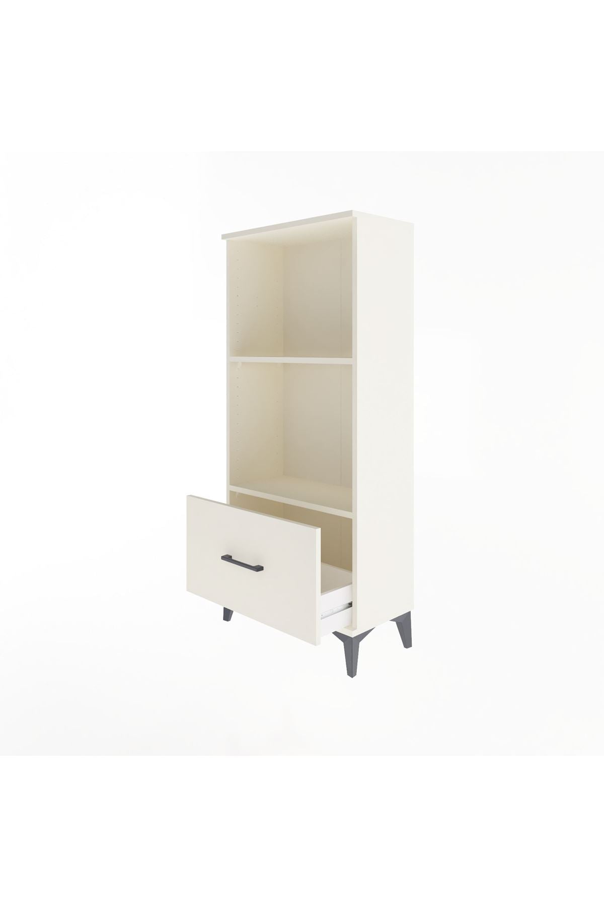 Arges Dolap Tek Raflı Tek Çekmeceli 60x30x134 - S17M002V1A