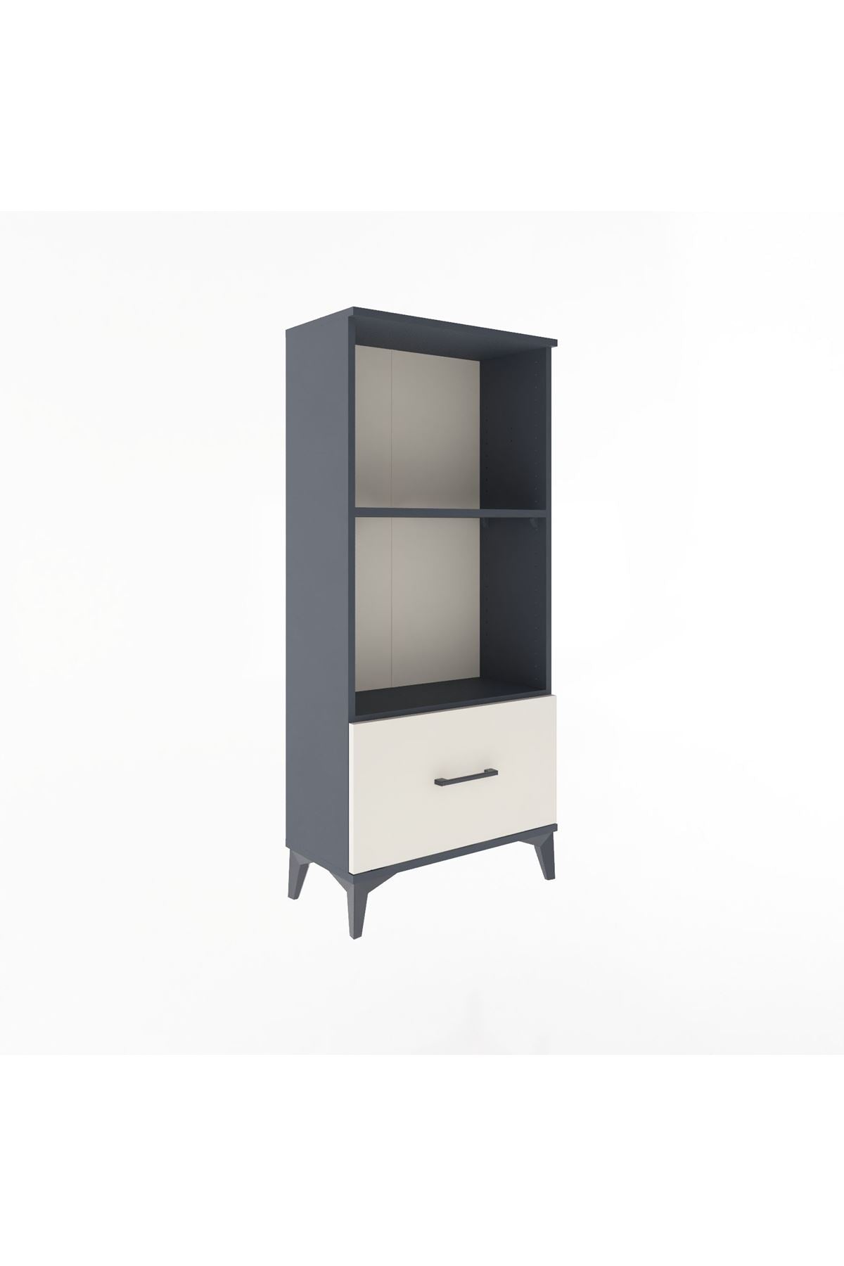 Arges Dolap Tek Raflı Tek Çekmeceli 60x30x134 - S17M002V4A