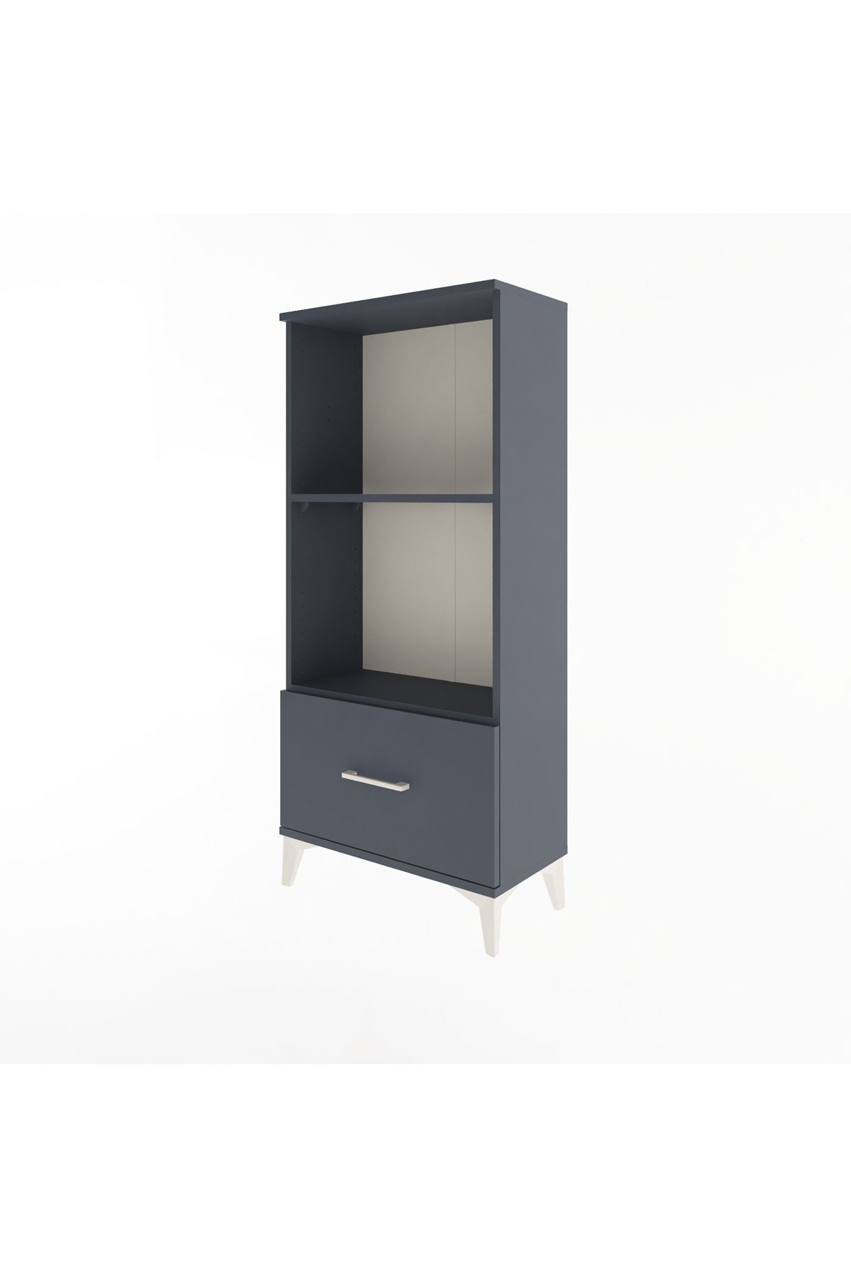 Arges Dolap Tek Raflı Tek Çekmeceli 60x30x134 - S17M002V5A