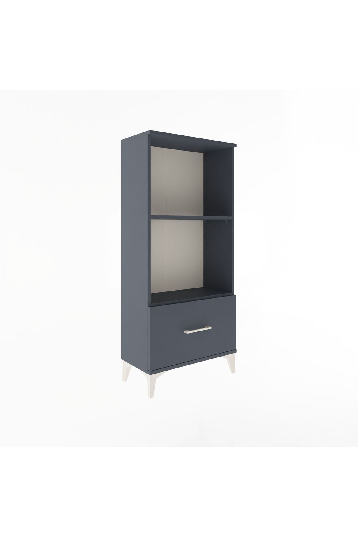 Arges Dolap Tek Raflı Tek Çekmeceli 60x30x134 - S17M002V5A