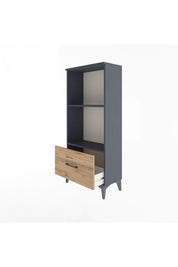 Arges Dolap Tek Raflı Tek Çekmeceli 60x30x134 - S17M002V6A