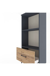 Arges Dolap Tek Raflı Tek Çekmeceli 60x30x134 - S17M002V6A
