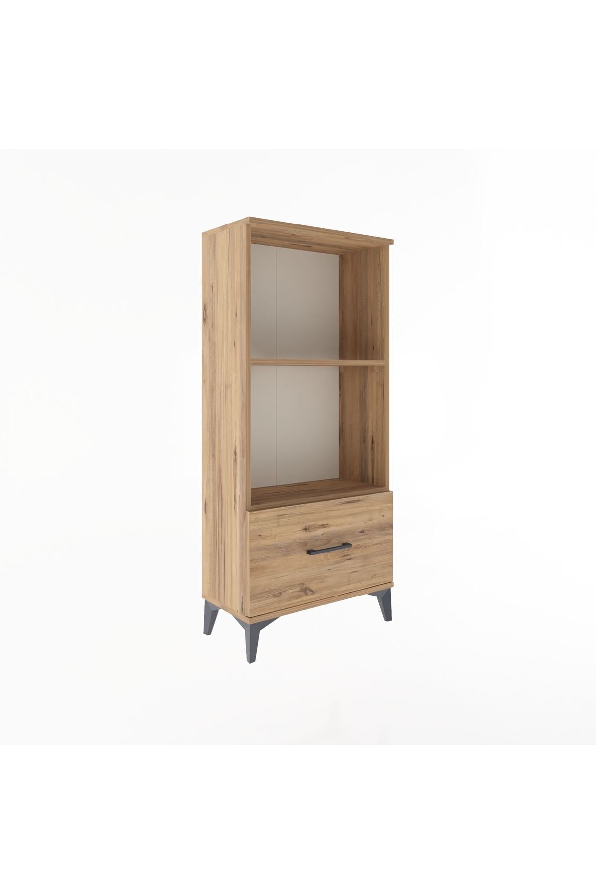 Arges Dolap Tek Raflı Tek Çekmeceli 60x30x134 - S17M002V9A