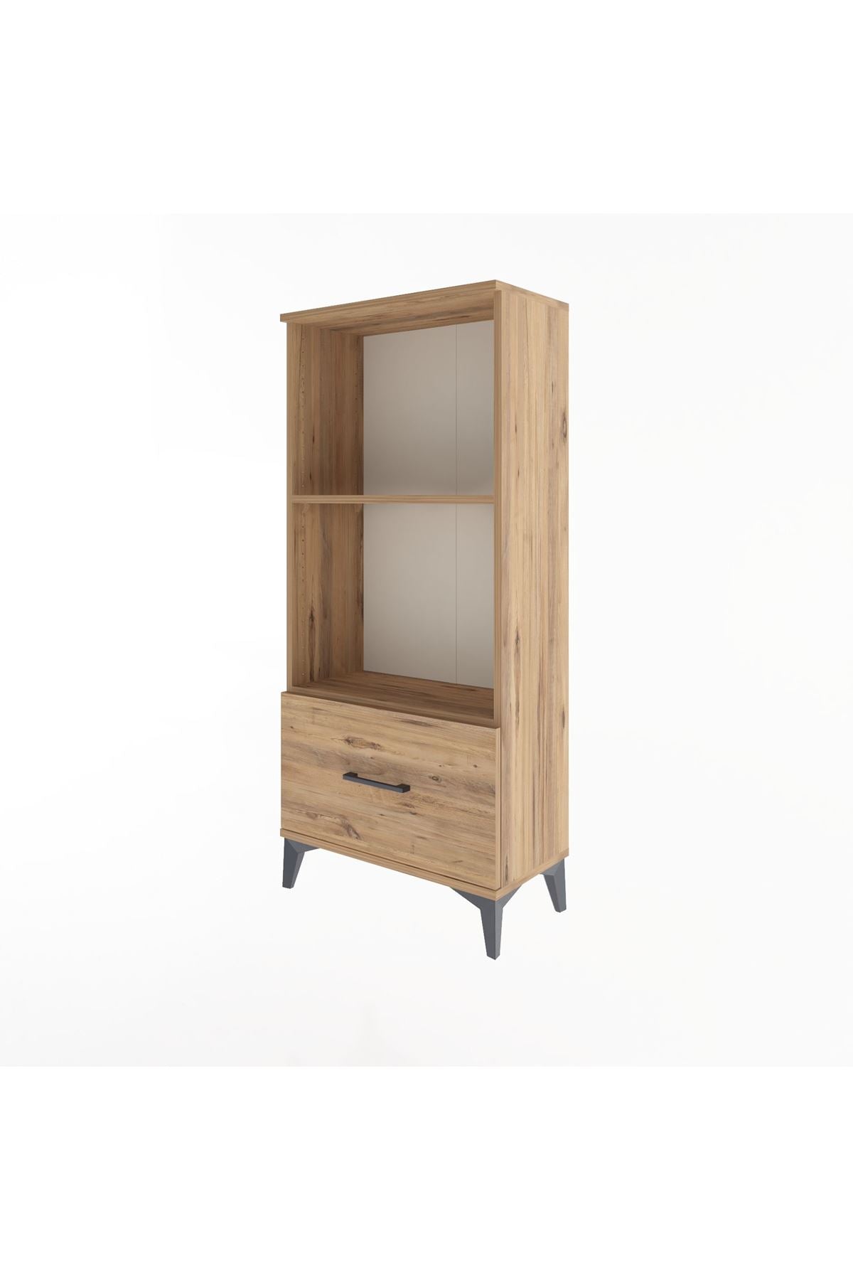 Arges Dolap Tek Raflı Tek Çekmeceli 60x30x134 - S17M002V9A