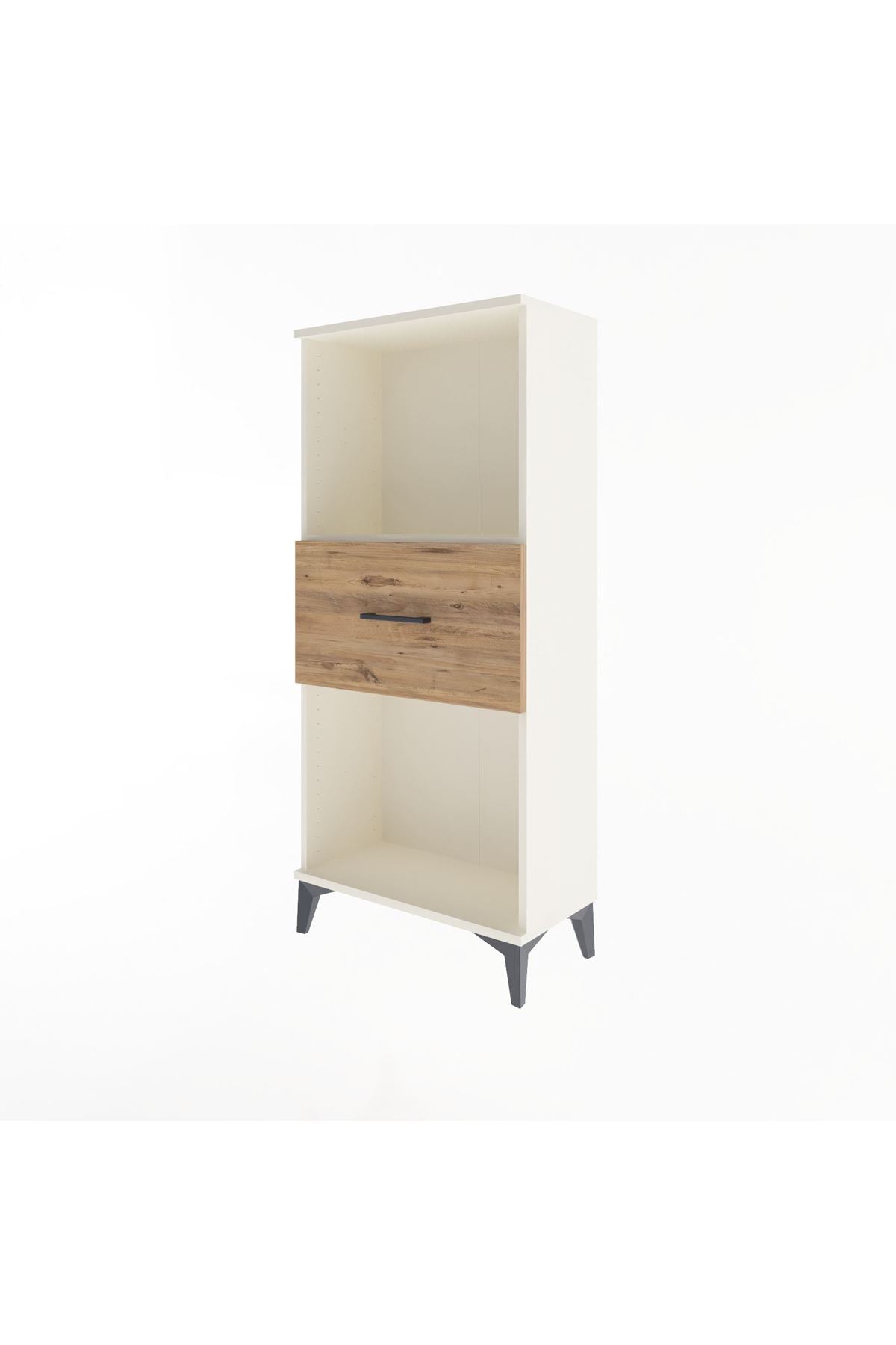 Arges Dolap Tek Raflı Tek Çekmeceli 60x30x134 - S17M003V3A